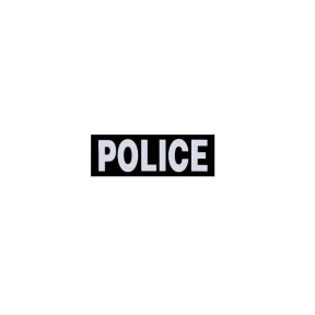 Bandeau Police inversé 10 x 30 cm - Patrol Equipements