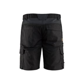 Industrie-Stretchshorts 2D Schwarz/Dunkelgrau - Blaklader