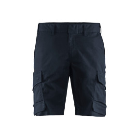 Industrie short stretch 2D Donkerblauw/Zwart - Blaklader