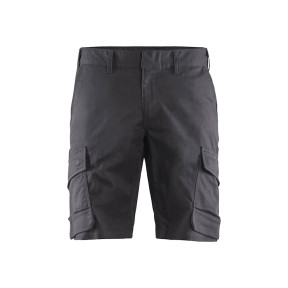 Industrie-Stretchshorts 2D Mittelgrau/Schwarz - Blaklader