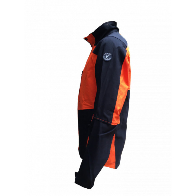Veste de travail stretch Herma Noir et orange - Francital