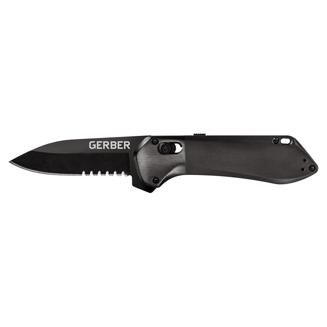 Couteau pliant denté Highbrow Compact Onyx - Gerber