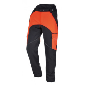 Hermes Medium Hose Schwarz und Orange - Francital