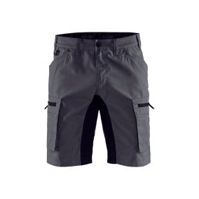 Short maintenance +stretch Gris moyen/Noir - Blaklader