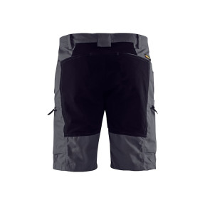Onderhoudsshort +stretch Middengrijs/Zwart - Blaklader