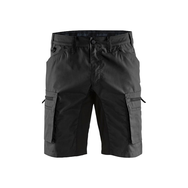 Short maintenance +stretch Noir - Blaklader