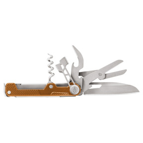 Multifunctioneel mes ArmBar Cork Oranje - Gerber