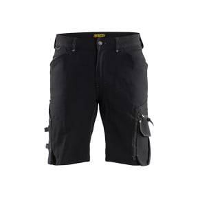 Short X1900 artisan stretch 4D sans poche flottante Noir - Blaklader