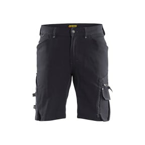 Short X1900 artisan stretch 4D sans poche flottante Gris Foncé/Noir - Blaklader