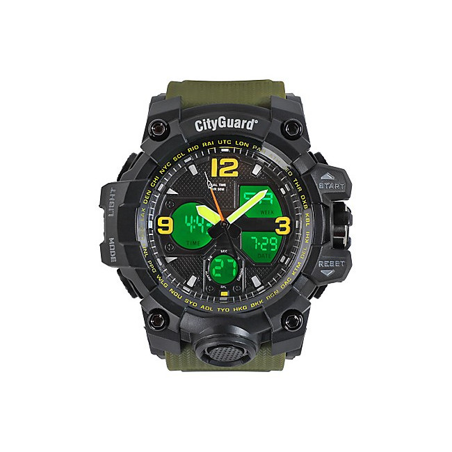 Montre Elite Pro Kaki - CityGuard