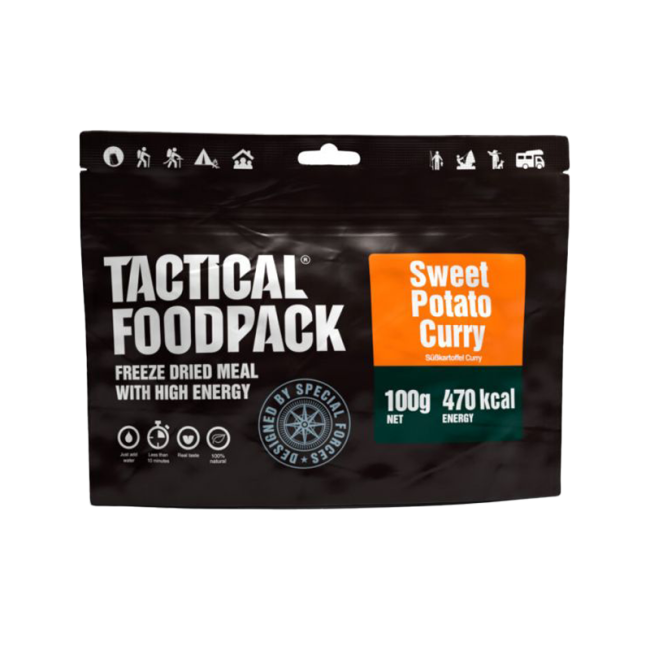 Patate douce au curry - Tactical Foodpack