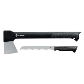 Siekiera Gator Combo Axe II z piłą ręczną Czarna - Gerber