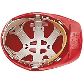 Casque de chantier Classic Rouge - Coverguard