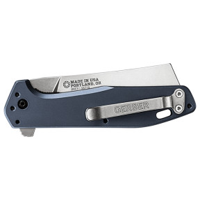 Mes Fastball Cleaver Blauw - Gerber