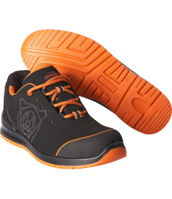Chaussures de sécurité basses S1P Noir/Orange - Mascot