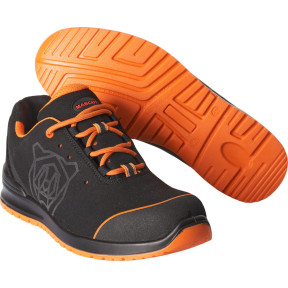 S1P Sicherheitsschuhe Niedrig Schwarz/Orange - Mascot