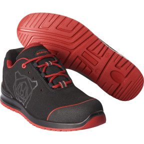 Chaussures de sécurité basses S1P Noir/Rouge - Mascot