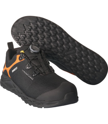 Chaussures de sécurité basses BOA® Fit System SB-P Noir/orange HV - Mascot