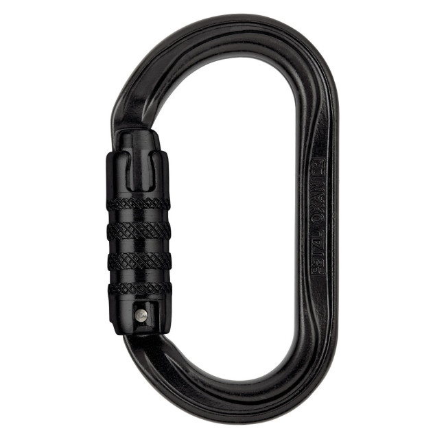 Mousqueton Oxan Triact-Lock Noir - Petzl Mousqueton Oxan Triact-Lock Noir - Petzl