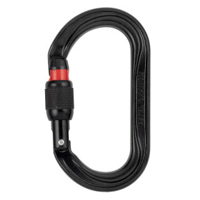 MOUSQUETON OXAN SCREW-LOCK NOIR - PETZL