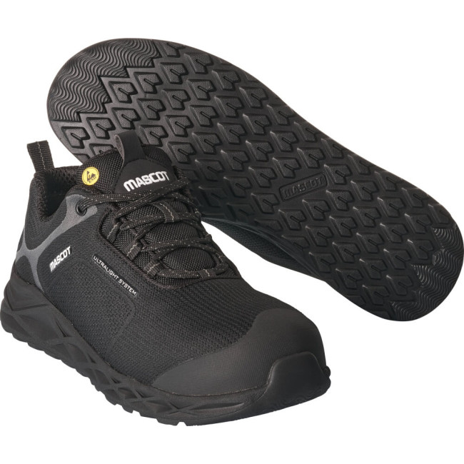 Chaussures de sécurité basses Noir/Anthracite foncé SB-P, Ultralight System, lacets - MASCOT®