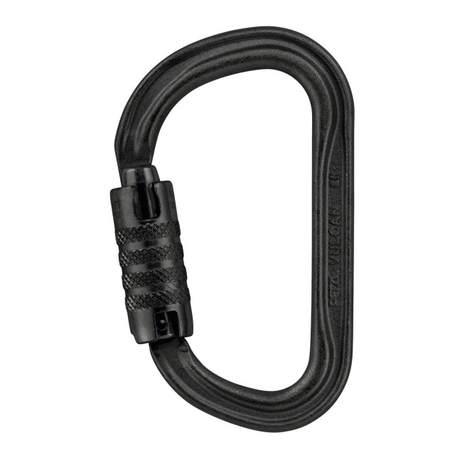 Karabiner Vulcan Triact-Lock Schwarz - Petzl