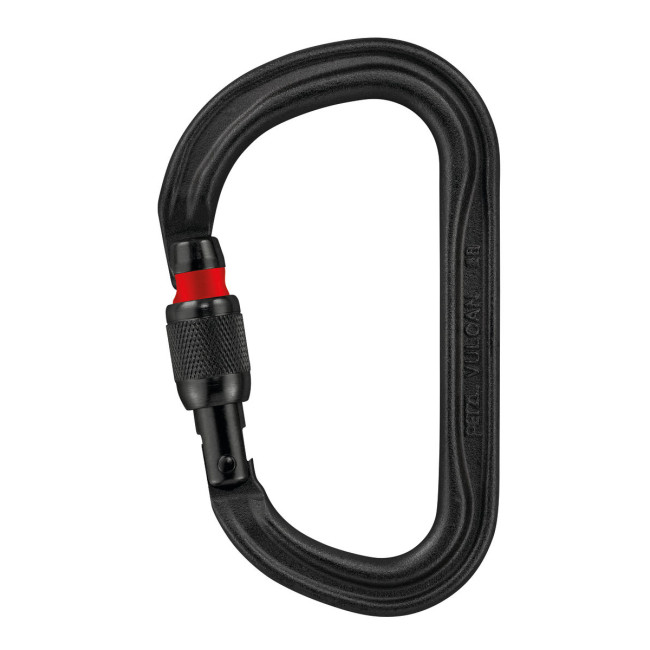 Karabinek Vulcan Screw-Lock Czarny - Petzl