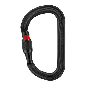 Karabiner Vulcan Screw-Lock Schwarz - Petzl