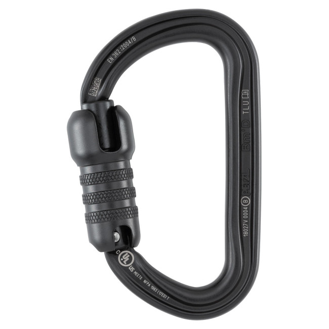 Mousqueton BM'D Triact-Lock Noir - Petzl