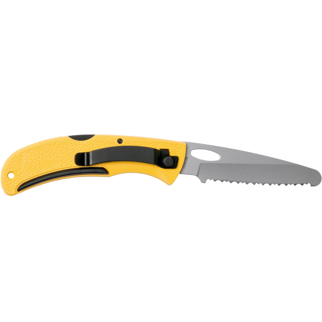 Couteau de secours E-Z Out Rescue jaune - Gerber