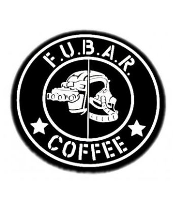 Patch PVC F.U.B.A.R. - FUBAR Coffee