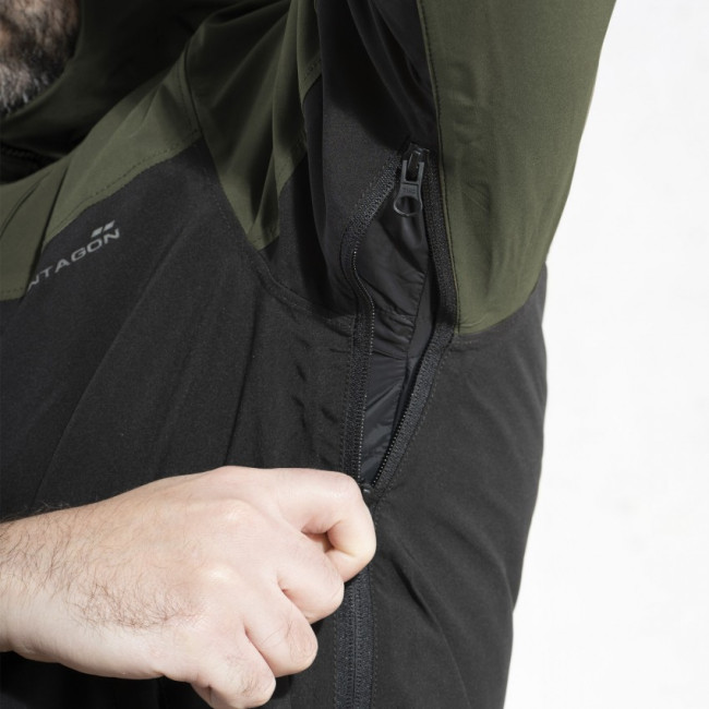Jacke Monlite Shell Grün RAL7013/Schwarz - Pentagon