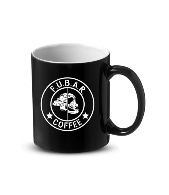 Mug en porcelaine 300ml noir - FUBAR Coffee