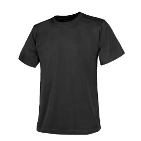 Tee-shirt uni en coton Noir - Helikon-Tex