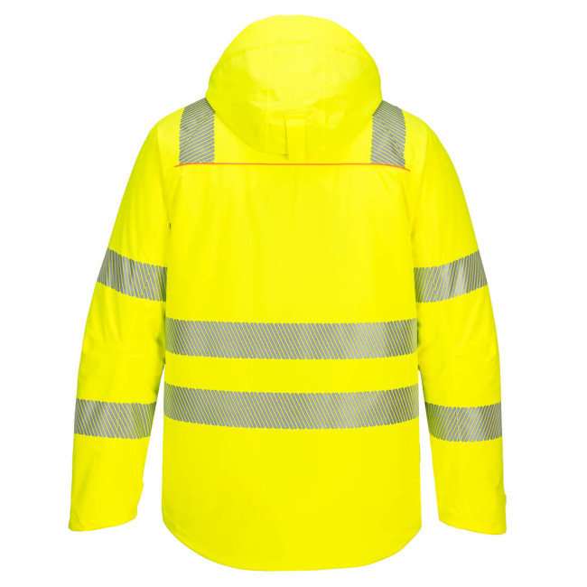 Warnschutz-Winterparka DX461 Gelb/Schwarz - Portwest