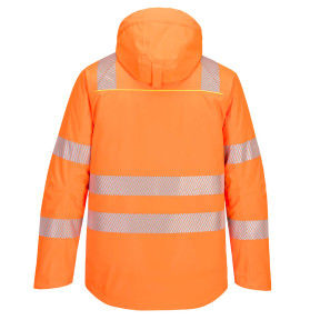 Parka HV DX4 Pomarańczowy/Czarny - Portwest
