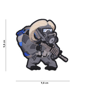Patch 3D PVC Frogman Ox No.5 - Task Force 2215