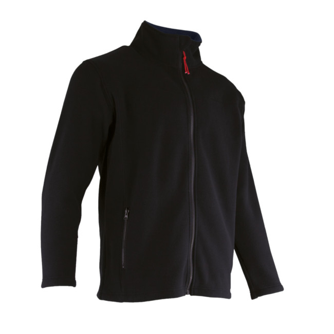 Veste polaire manches longues Glacial Noir - LMA