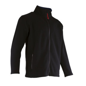 Veste polaire manches longues Glacial Noir - LMA