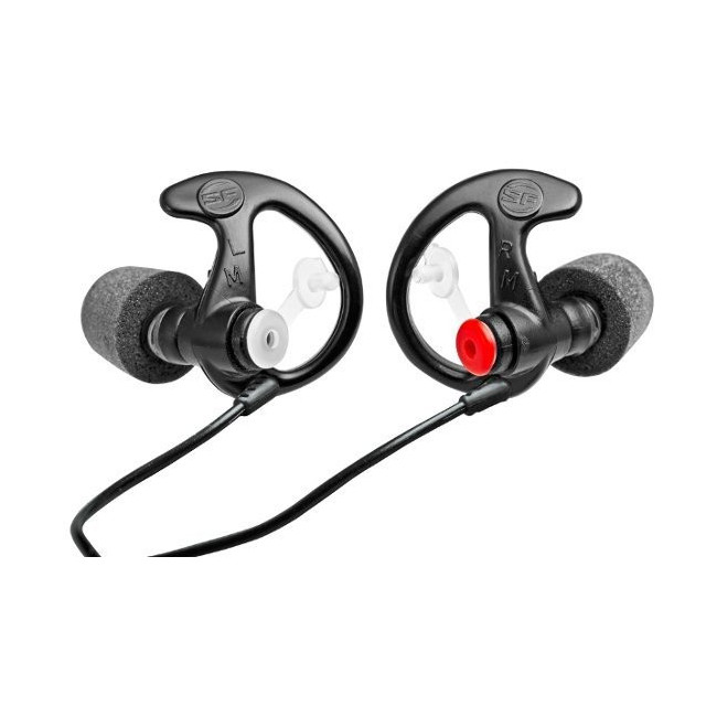 Bouchons d'oreilles siliconés EP7 Noir - Surefire