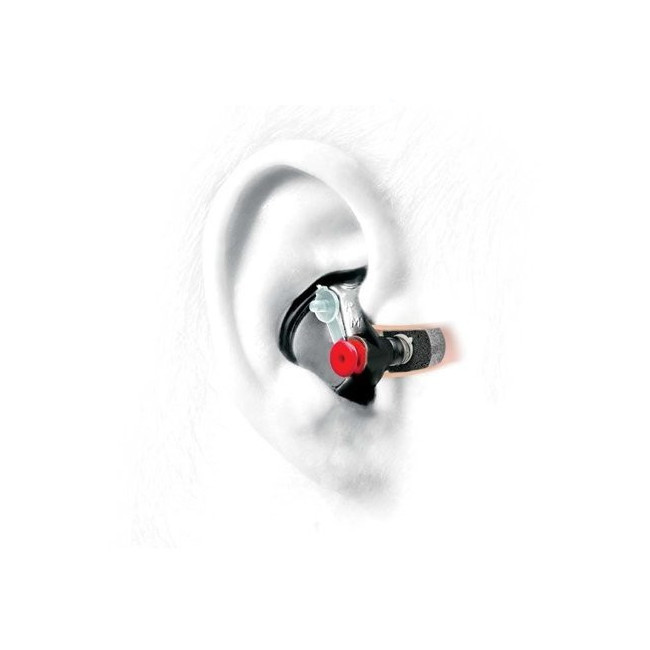 Bouchons d'oreilles siliconés EP7 Noir - Surefire