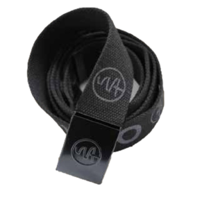 colis 6 ceintures sangle + boucle logo paddock noir - lma