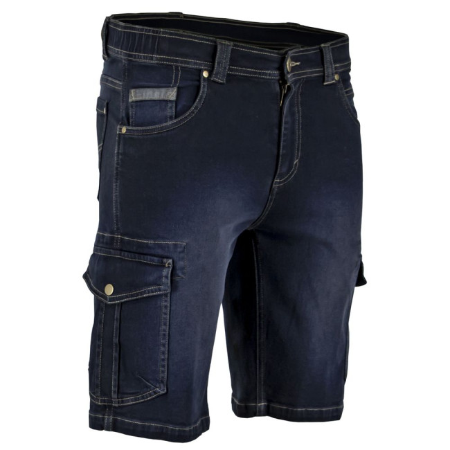 Werkbermuda Rade Blauw denim - LMA