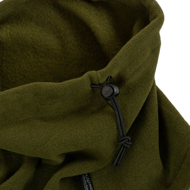 Fleece-Halswärmer Olivgrün - Highlander