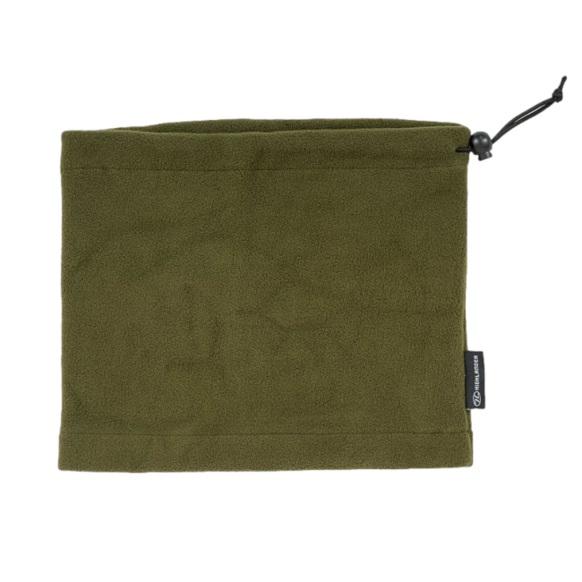 Fleece-Halswärmer Olivgrün - Highlander