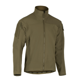 Kurtka softshell Audax oliwkowa - Clawgear