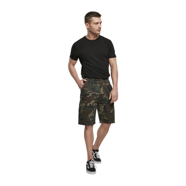 Short BDU Ripstop Woodland - Brandit