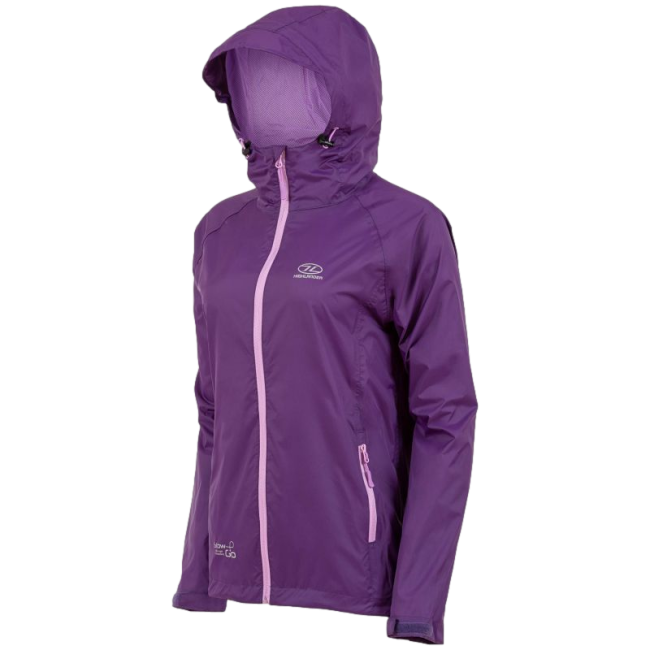Veste Stow & Go Waterproof Femme Violet - Highlander