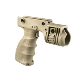 Tactische handgreep met lamphouder en trekker voor ontsteking (achter) woestijn - Fab Defense