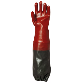 Gants PVC rouge enduit 65 cm Actifresh - COVERGUARD